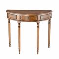 Console table semicircular Charlie brown 84x42x72cm