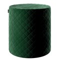 Quilted Barrel Pouffe