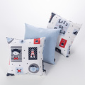Set cushion covers 3 pcs Little World 08
