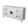 Chest of drawers Modern 137x45x76cm white