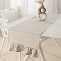 Table Runner with Frill 40x160 cm