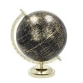 Dekoracja Globe Black 28 cm