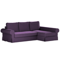Backabro sofa Bed with Chaise Longue Cover
