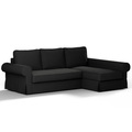 Backabro sofa Bed with Chaise Longue Cover
