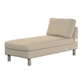 Chaise longue cover Karlstad extension, short
