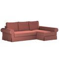 Backabro sofa Bed with Chaise Longue Cover