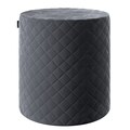 Quilted Barrel Pouffe